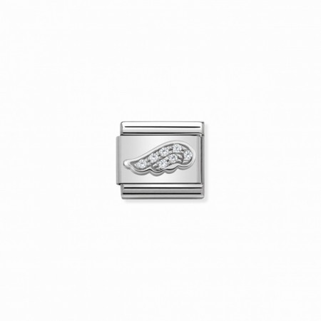 Nomination Silver Wing CZ Composable Charm